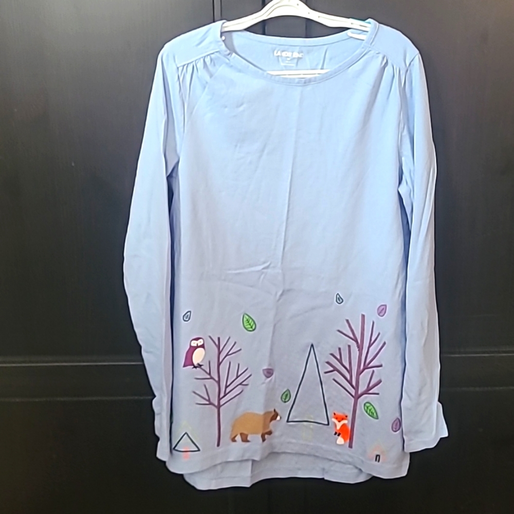 Girl's Lands' End Long Sleeve T-Shirt
